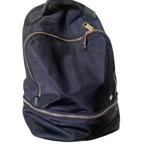 Lululemon Athletica Black Backpack Dome Shape